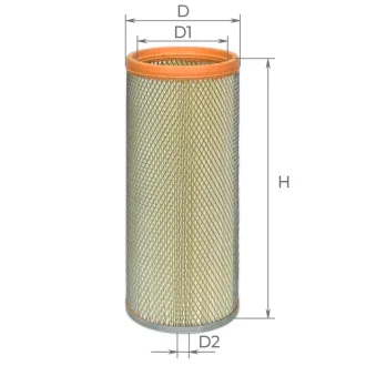 Фільтр повітряний Ashok Leyland E3, E4, Е5, Богдан А221 внутр. (вир-во) ALPHA FILTER AF0705