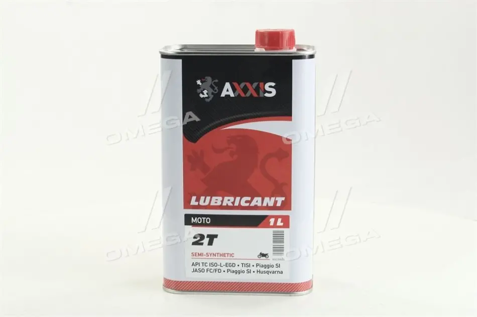 Олива моторна AXXIS MOTO 2T 10W-40 (Каністра 1л) AXXIS Польша AX-2055 (фото 1)