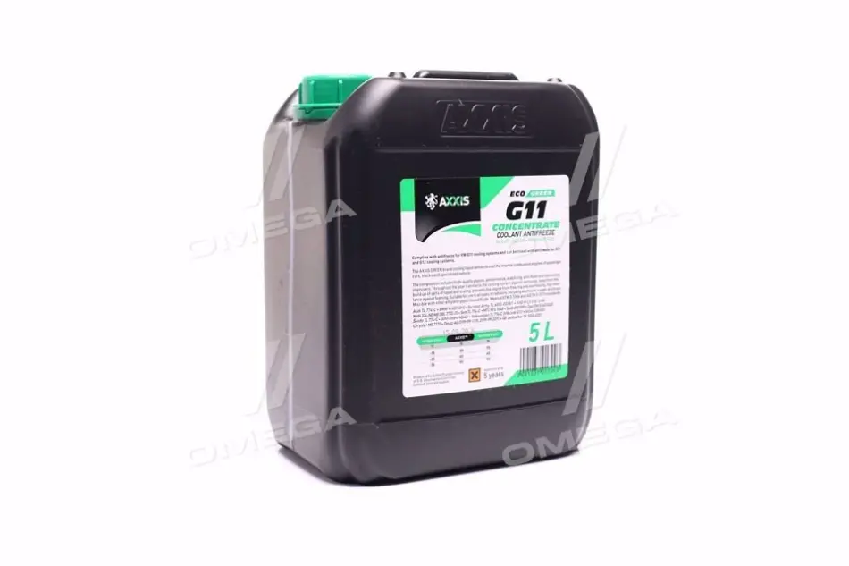 Антифриз концентрат ECO-80C GREEN G11 (зелений) 5л <AXXIS> AXXIS Польша AX-P999-G11GR ECO5L (фото 1)