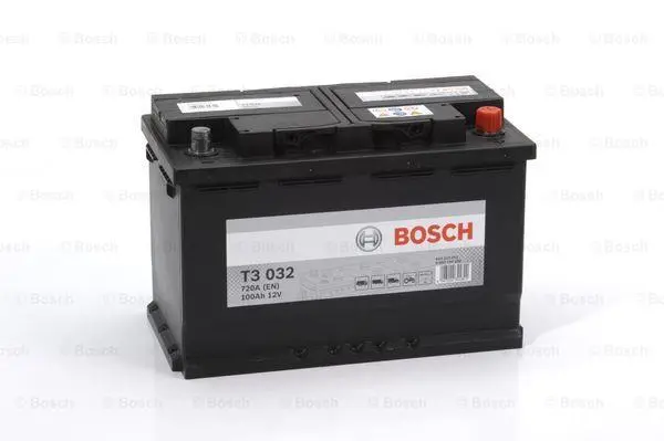 Акумулятор 100Ah-12v (T3032) (315x175x210),R,EN720 BOSCH 0092T30320 (фото 1)