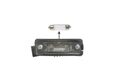 Ліхтар підсвітки ном. знаку лів.=пра. VW PASSAT 02/05 > 11/10 Van Wezel 5839920