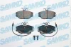 Колодки передні (дискові) SAMKO 5SP220 (фото 1)