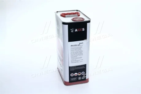 Олива моторн. AXXIS 10W-40 DZL Light (Каністра 4л) AXXIS Польша AX-2039