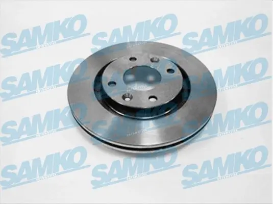 Диск гальмівний SAMKO P1002V (фото 1)