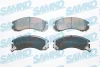 Колодки гальмівні SAMKO 5SP578 (фото 1)