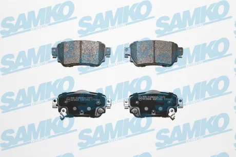 Комплект гальмівних накладок SAMKO 5SP1992