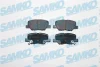 Колодки гальмівні SAMKO 5SP1802 (фото 1)
