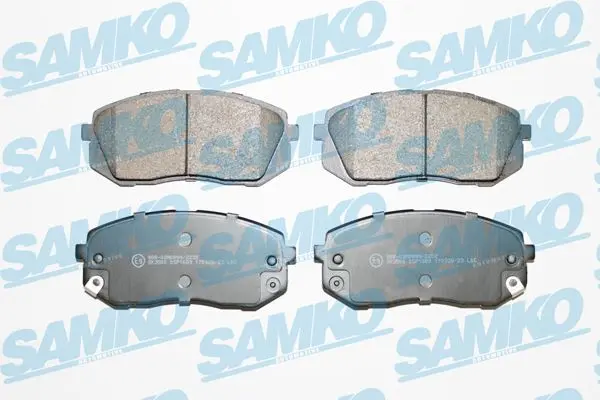 Колодки гальмівні SAMKO 5SP1689 (фото 1)