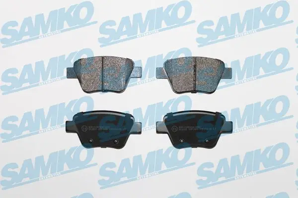 Колодки задні SAMKO 5SP1608 (фото 1)