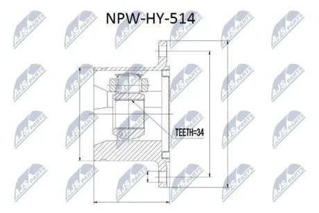 ШРКШ NTY NPW-HY-514