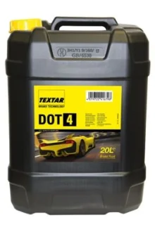 Гальмівна рідина DOT4 20L TEXTAR 95002500