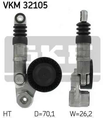 Натяжитель ремня SKF VKM32105 (фото 1)