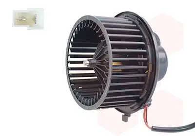 Вентилятор салону AUDI 80/А4; VW PASSAT/ T4 90>03 (вир-во) Van Wezel 0322773 (фото 1)