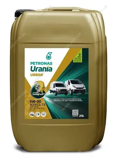Олива моторна URANIA URBAN 5W-30 (20L) PETRONAS Petronas 88043R41EU (фото 1)