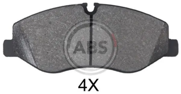 Гальмівні колодки пер. W447 14- (Brembo) A.B.S. 35055 (фото 1)
