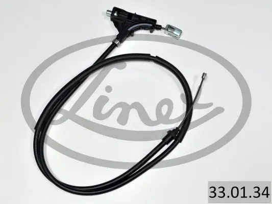 Трос ручного гальма LINEX 33.01.34 (фото 1)
