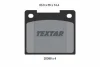 Колодки тормозные (передние/задние) Ford Escort 68-76/Volvo 140 66-74 (Lucas) TEXTAR 2008802 (фото 1)