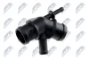 Фланець охолоджувальної рідини vw golf iv 1 6 9704, 1j0121087a NTY CTMVW019 (фото 1)