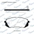 Колодки гальм. HYUNDAI/KIA I40/IX35/Carens/Sportage передн. (вир-во Mando) MANDO RMPK34NS (фото 1)