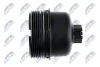 Кришка, корпус оливного фільтра PSA 1.1/1.4/1.6 2.0HDI 16V DW10/EP6/TU1/TU3/TU5 (вир-во) NTY CCL-CT-005A (фото 3)