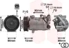 Компресор кондиціонера RENAULT MEGANE/SCENIC 2009- (вир-во) Van Wezel 4300K489 (фото 1)