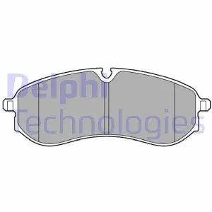 Комплект гальмівних колодок задн, MAN TGE VW CRAFTER, GRAND CALIFORNIA CAMPER 2.0D/Electric 09.16- DELPHI Delphi LP3641 (фото 1)