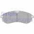 Комплект гальмівних колодок задн, MAN TGE VW CRAFTER, GRAND CALIFORNIA CAMPER 2.0D/Electric 09.16- DELPHI Delphi LP3641 (фото 1)