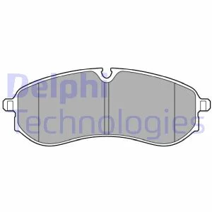 Комплект гальмівних колодок задн, MAN TGE VW CRAFTER, GRAND CALIFORNIA CAMPER 2.0D/Electric 09.16- DELPHI Delphi LP3641
