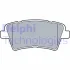 Комплект гальмівних колодок задн, HYUNDAI ELANTRA VII, I20 III KIA OPTIMA 1.6/2.0 09.15- DELPHI Delphi LP3537 (фото 1)