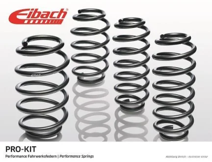 Занижуючі пружини, Pro-Kit, 4шт, (20мм / 10-15мм) (1050кг / 1170кг) BMW 3 (F30, F80), 4 (F32, F82), 4 (F33, F83) 3.0 03.14-07.20 EIBACH E10200310922
