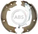Колодка гальм. барабан. (вир-во ABS) A.B.S. 9335 (фото 1)