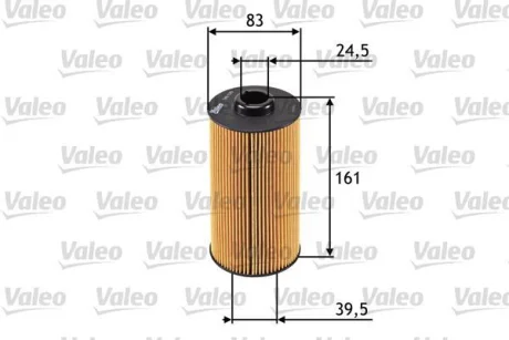 Масляный фильтр Valeo 586570