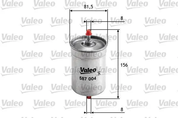 Фильтр топливный Valeo 587004 (фото 1)