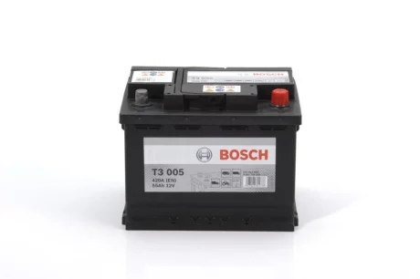 Батарея аккумуляторная Bosch T3 005 12В 55Ач 420A(EN) R+ BOSCH 0092T30050