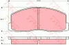 Колодки тормозные дисковые, комплект TRW GDB355 (фото 1)