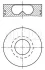 Поршень MAHLE / KNECHT 015 69 02 (фото 1)