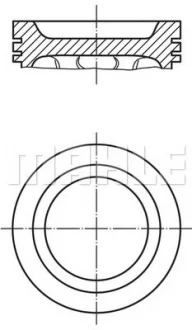 Поршень двигуна MAHLE / KNECHT 030 34 02