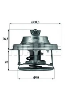 Термостат MAHLE / KNECHT TX 102 82 D