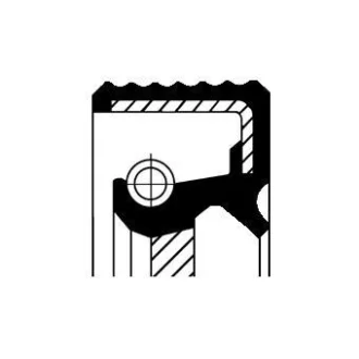 Сальник валу калінчастого передній CORTECO 15031987B