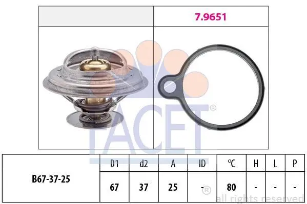 Термостат FACET 7.8613 (фото 1)