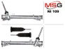 Рейка кермова без ГУР нова Renault Kadjar 15-22, Nissan Qashqai 14-22 MSG NI109 (фото 1)