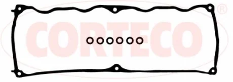 Прокладка клапанної кришки Mazda 323/Xedos 6 1.1-1.6i 85-99 CORTECO 440193P