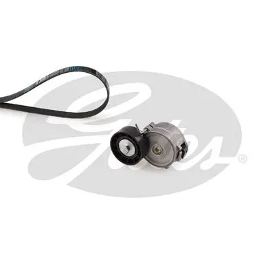 GATES FORD Комплект поліклинових ременів (ремінь + натягувач) C-MAX II (DXA/CB7, DXA/CEU) 2.0 TDCi 15-19, FOCUS III 2.0 TDCi 14-17, KUGA II (DM2) 2.0 TDCi 4x4 14-19, FORD USA EDGE 2.0 TDCi AWD 15-18 Gates K056PK1270 (фото 1)
