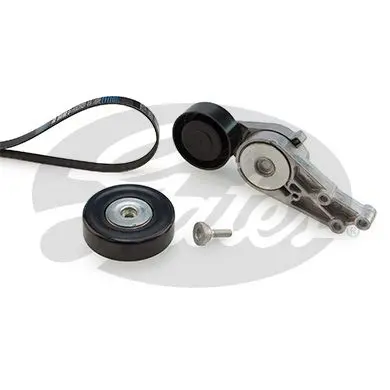 GATES AUDI К-кт ГРМ (ролик+ролик з натяжним пристроєм+ ремінь) A4 B6 (8E2) 1.8 T quattro 01-04 Gates K056PK1590 (фото 1)