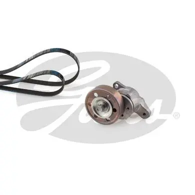 GATES TOYOTA К-кт ГРМ (ролик з натяжним пристроєм+ 2 ременя) AVENSIS (_T25_) 2.0 D-4D (CDT250_, CDT250R) 03-08 Gates K025PK885 (фото 1)