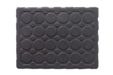 Опора підхвату підйомника 160x120x40 (прямокутна/гумова) BM TOOLS 31400002