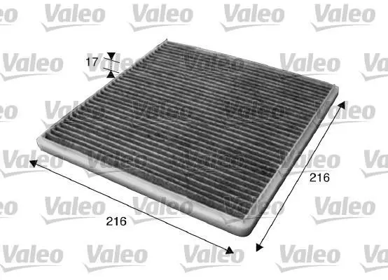Фильтр салона с активированным углем Valeo 715619 (фото 1)