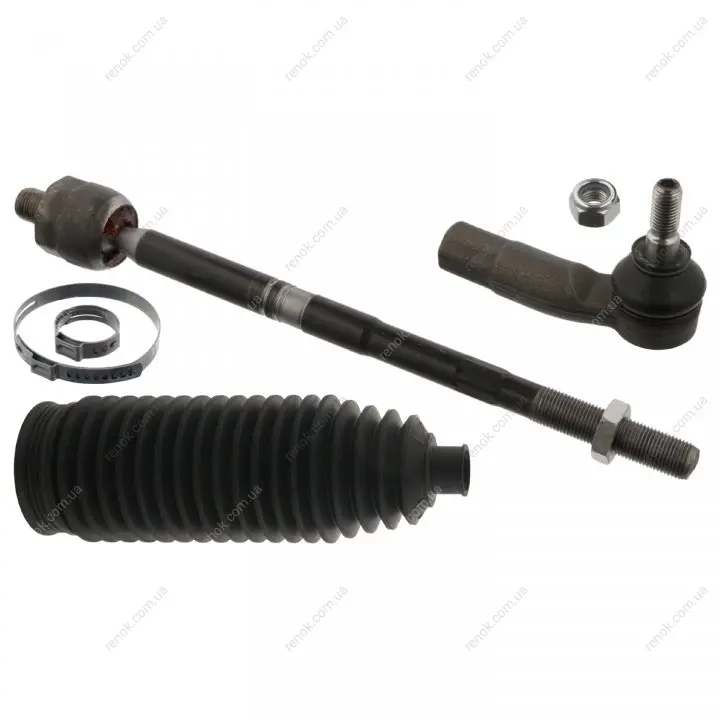 Тяга рулевая (с наконечником) (R) Audi Q3 11-/VW Caddy 04-/Tiguan 07- FEBI BILSTEIN 49046 (фото 1)