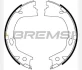 Колодки ручного гальма KIA Optima 10-19 (167x27) (MANDO) BREMSI Bremsi GF0899 (фото 1)