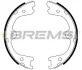 Колодки ручного гальма Nissan Navara/Pathfinder 04- (AKEBONO) BREMSI Bremsi GF0873 (фото 1)